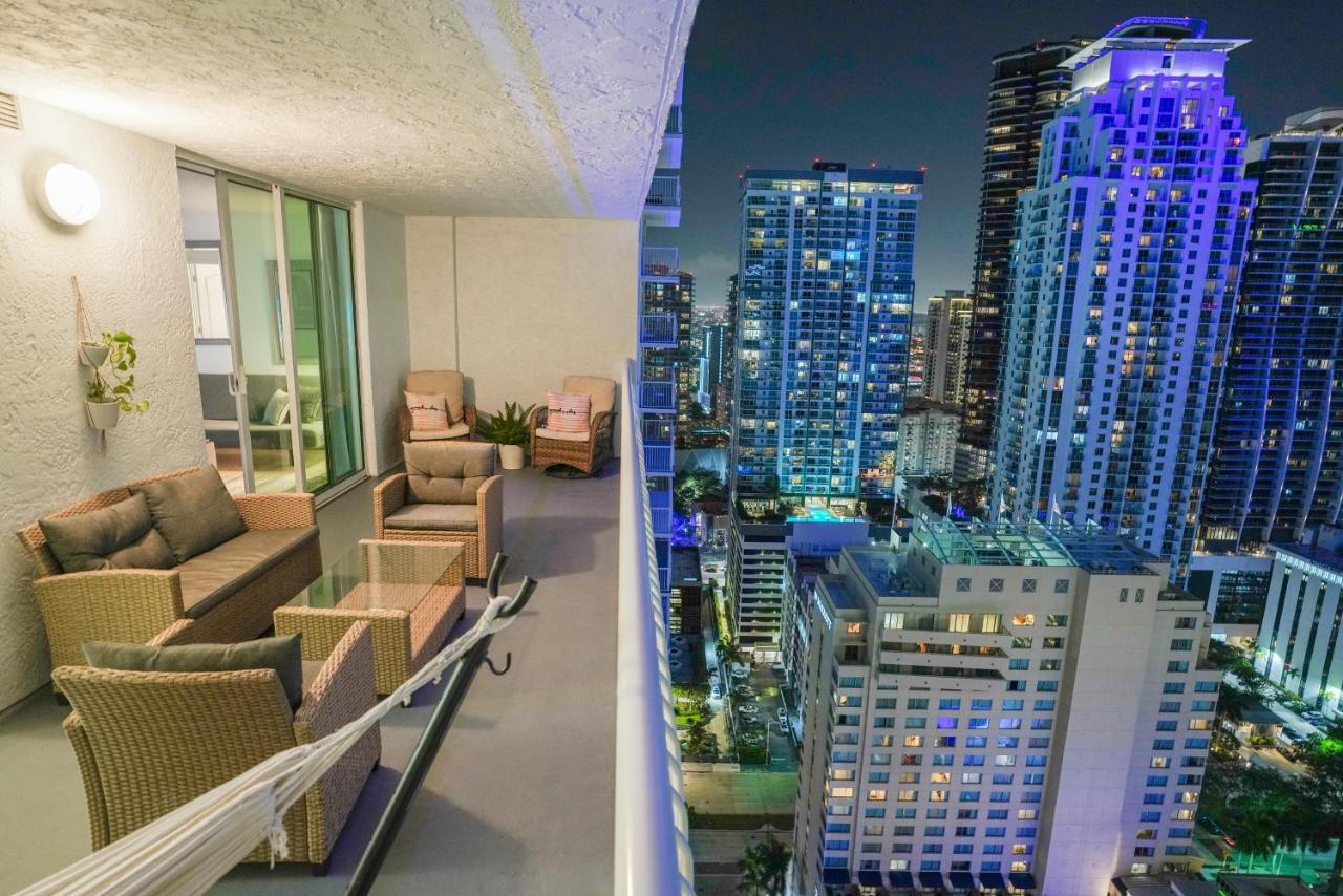 4 Bed Full Condo In Miami With Skyline & Sea View Exterior foto