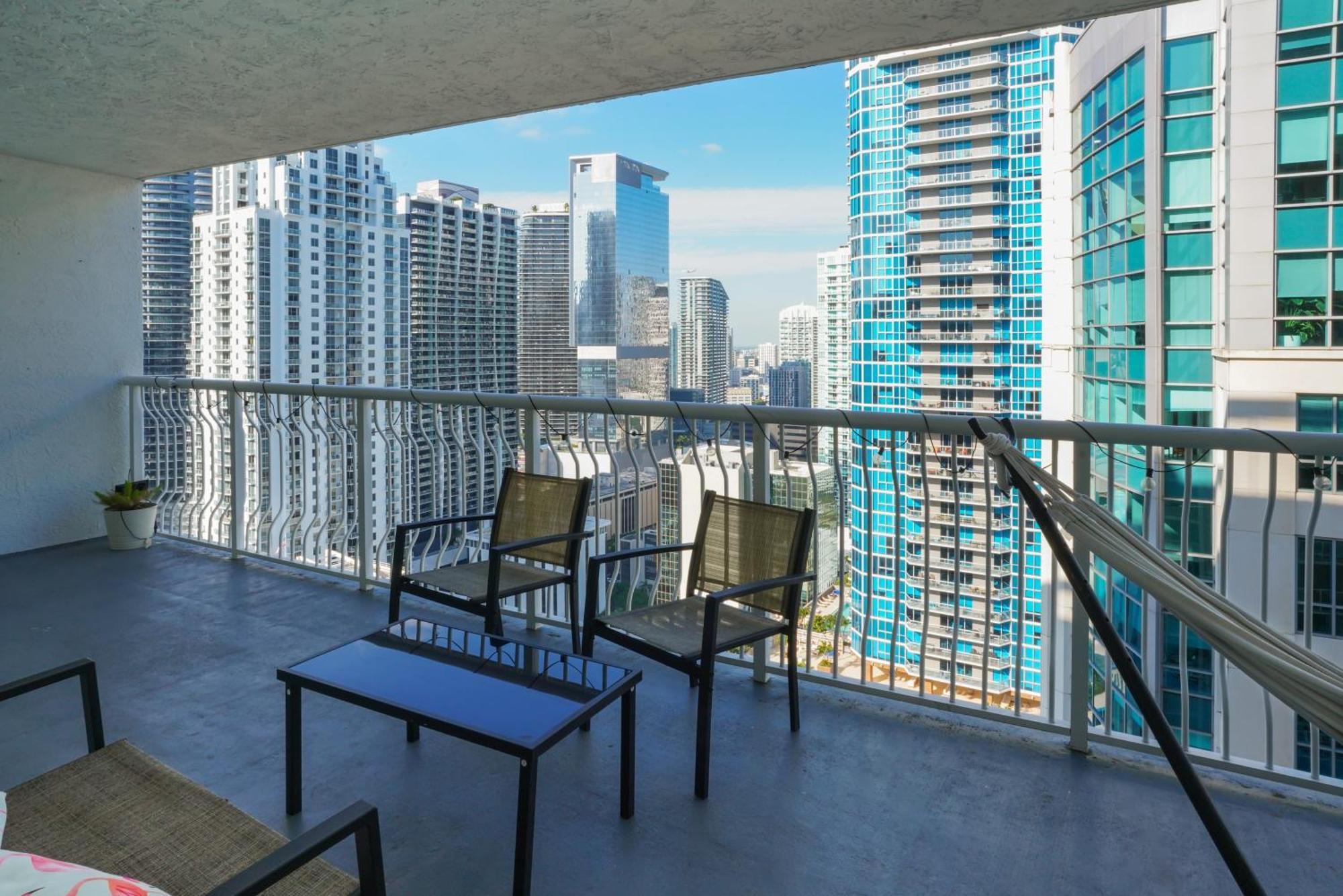 4 Bed Full Condo In Miami With Skyline & Sea View Exterior foto